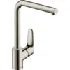 Image de Robinet de cuisine HANSGROHE Focus M41 280 aspect acier inox
