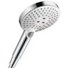 Image de Pommeau de douche HANSGROHE Raindance Select S EcoSmart 120 3 jets blanc / chromé