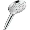 Image de hansgrohe, Pommeau de douche, HG Pommeau de douche RAINDANCE SELECT S 120 3jet DN 15, version EcoSmart blanc/chrome (3 Types de jets, 9 l/min)