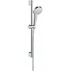 Image de hansgrohe, Système de douche, HG Ensemble de douche CROMA SELECT S MULTI Bsta Unica'Croma 650mm EcoS 9 l/m we/chr