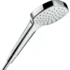Image de Pommeau de douche HANSGROHE Croma E EcoSmart blanc/chromé