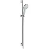 Image de hansgrohe, Système de douche, HG Ensemble de douche CROMA SELECT S MULTI Bsta Unica'Croma 90cm EcoSm 9 l/m we/chr