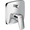 Image de hansgrohe, Robinetterie de salle de bains, Logis Mitigeur monocommandé pour baignoire - chrome (71405000)