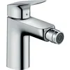 Image de HANSGROHE Mitigeur bidet 100 avec tirette et vidage synthétique chromé