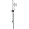 Image de hansgrohe, Système de douche, HG Ensemble de douche CROMA SELECT S 1jet Bsta Unica'Croma 650mm blanc/chrome