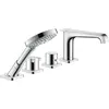 Image de Axor, Robinetterie de salle de bains, Mélangeur bain/douche 4 trous CITTERIO E DN 15, avec thermostat chromé