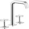 Image de hansgrohe, Robinetterie de salle de bains, Mélangeur 3-L 170 AXOR CITTERIO E DN 15 m Ros. m ZAG 1 1/4" chr