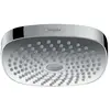 Image de hansgrohe, Pommeau de douche, Douche de tête Croma Select E 180 2jet 26524000 18 cm chrome (2 Types de jets, 17 l/min)