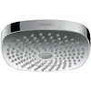 Image de hansgrohe, Pommeau de douche, HG Douche de tête Croma Select E 180 2jet DN 15 version EcoSm 9 l/min blanc/chrome (2 Types de jets, 9 l/min)