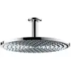 Image de hansgrohe, Pommeau de douche, HG Douche de tête RAINDANCE S 300 AIR 1jet DN 15 m rentr. plaf. 100 EcoSm 9 l/m chrome (1 Type de jet, 9 l/min)