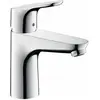 Image de hansgrohe, Robinetterie de salle de bains, HG Mitigeur monocommandé pour lavabo FOCUS 100 DN 15 CoolStart sans vidage chromé