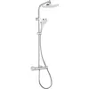 Image de hansgrohe, Système de douche, Douche thermostatique avec colonne et pomme de douche
