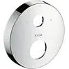 Image de Axor, Robinetterie de salle de bains, Rosace de rallonge ronde, 2 trous, 0-1-2 chrome