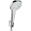 Image de hansgrohe, Pommeau de douche, Set de douche CROMA SELECT E VARIO (3 Types de jets, 14.70 l/min)