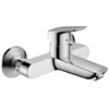 Image de HANSGROHE Mitigeur lavabo mural Logis sans tirette ni vidage chromé