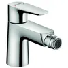 Image de Robinet bidet HANSGROHE Talis E Chromé avec tirette et vidage