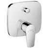 Image de Façade mitigeur bain douche encastré 2 sorties HANSGROHE Talis E chromé