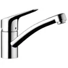 Image de Hansgrohe Mitigeur De Cuisine Mysport S Steel Optic Effet Acier Brossé