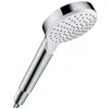 Image de Pommeau de douche HANSGROHE Crometta Ecosmart+ blanc/chromé