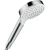 Image de HANSGROHE Douchette à main 1jet EcoSmart 9l/min blanc chromé Crometta