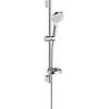 Image de hansgrohe, Système de douche, HG Ensemble de douche CROMETTA VARIO Bsta Unica'Croma 650mm m Casetta we/chr