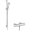Image de hansgrohe, Système de douche, Crometta Système de douche apparent Vario avec Ecostat 1001 CL - Chrome (27813400)