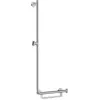 Image de Barre de douche PMR HANSGROHE Unica 110 cm avec poignée à droite chromé