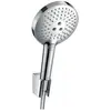 Image de hansgrohe, Pommeau de douche, HG Ensemble de douche RAINDANCE SELECT S 120 Set de porte 1250mm chrome (3 Types de jets, 16 l/min)