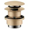 Image de Bonde lavabo Push-open HANSGROHE bronze brossé