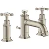 Image de hansgrohe, Robinetterie de salle de bains, 3-L Mélangeur lavabo 30 AXOR MONTREUX DN 15 m ZAG 1 1/4Zoll nickel brossé