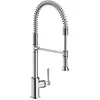 Image de hansgrohe, Robinetterie de cuisine, Mitigeur monocommande pour évier Semi-Pro AXOR DN 15 aspect inox