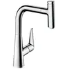 Image de hansgrohe, Robinetterie de cuisine, HG Mitigeur monocommandé pour évier 220 TALIS S DN 15, avec bec extractible chromé