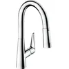 Image de Robinet de cuisine avec douchette HANSGROHE Talis M51 160 2 jets chromé