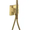 Image de hansgrohe, Pommeau de douche, Unité de porte AXOR STARCK ORGANIC 12x12 poli gold optic (2 Types de jets, 16.20 l/min)