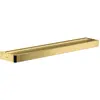Image de Axor, Porte-serviettes + crochets pour serviettes, Porte-serviettes de bain UNIVERSAL 600mm, montage mural polished gold optic