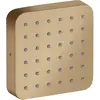 Image de Axor, Pommeau de douche, Module de douche CITTERIO E DN 15, encastré 12x12 bronze brossé (5 Types de jets, 5.30 l/min)