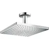 Image de Douche de tête HANSGROHE Raindance E, 1 jet avec raccord plafond chromé