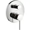Image de hansgrohe, Robinetterie de salle de bains, Mitigeur bain/douche encastré AXOR STARCK brossé noir chrome