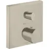 Image de Axor, Robinetterie de salle de bains, Starck Thermostat organique Starck encastré avec robinet d'arrêt, 1 consommateur