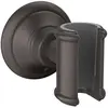 Image de hansgrohe, Barre de douche + curseur, Support de douche AXOR MONTREUX brushed black chrome