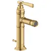 Image de Axor, Robinet de bidet, Mitigeur de bidet Montreux à levier unique de la taille d'une main, avec poignée à levier et