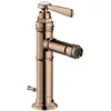 Image de Axor, Robinet de bidet, Mitigeur de bidet Montreux à levier unique de la taille d'une main, avec poignée à levier et