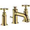 Image de Axor, Robinetterie de salle de bains, MONTREUX Mélangeur lavabo 3 trous 30, vidage par pop-up, porte-à-faux 142mm