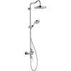 Image de hansgrohe, Système de douche, Showerpipe AXOR MONTREUX DN 15 m Therm. u 1jet Pommeau bru bl chr