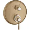 Image de Axor, Robinetterie de salle de bains, Montreux thermostat Hansgrohe Montreux encastré, robinet d'arrêt et inverseur