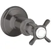Image de Axor, Robinetterie de salle de bains, Vanne d'arrêt MONTREUX DN 15/DN 20 UP brushed black chrome