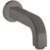 Image de hansgrohe, Robinetterie de salle de bains, Bec déverseur pour baignoire AXOR CITTERIO DN 20 sortie 165mm brushed black chrome