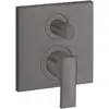 Image de hansgrohe, Robinetterie de salle de bains, Mitigeur monocommandé encastré pour baignoire AXOR CITTERIO brossé noir chrome