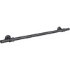 Image de Axor, Porte-serviettes + crochets pour serviettes, Porte-serviettes de bain MONTREUX montage mural 600mm brushed black chrome