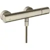 Image de Axor, Robinetterie de salle de bains, Mitigeur monocommande pour douche UNO AP, poignée zéro nickel brossé